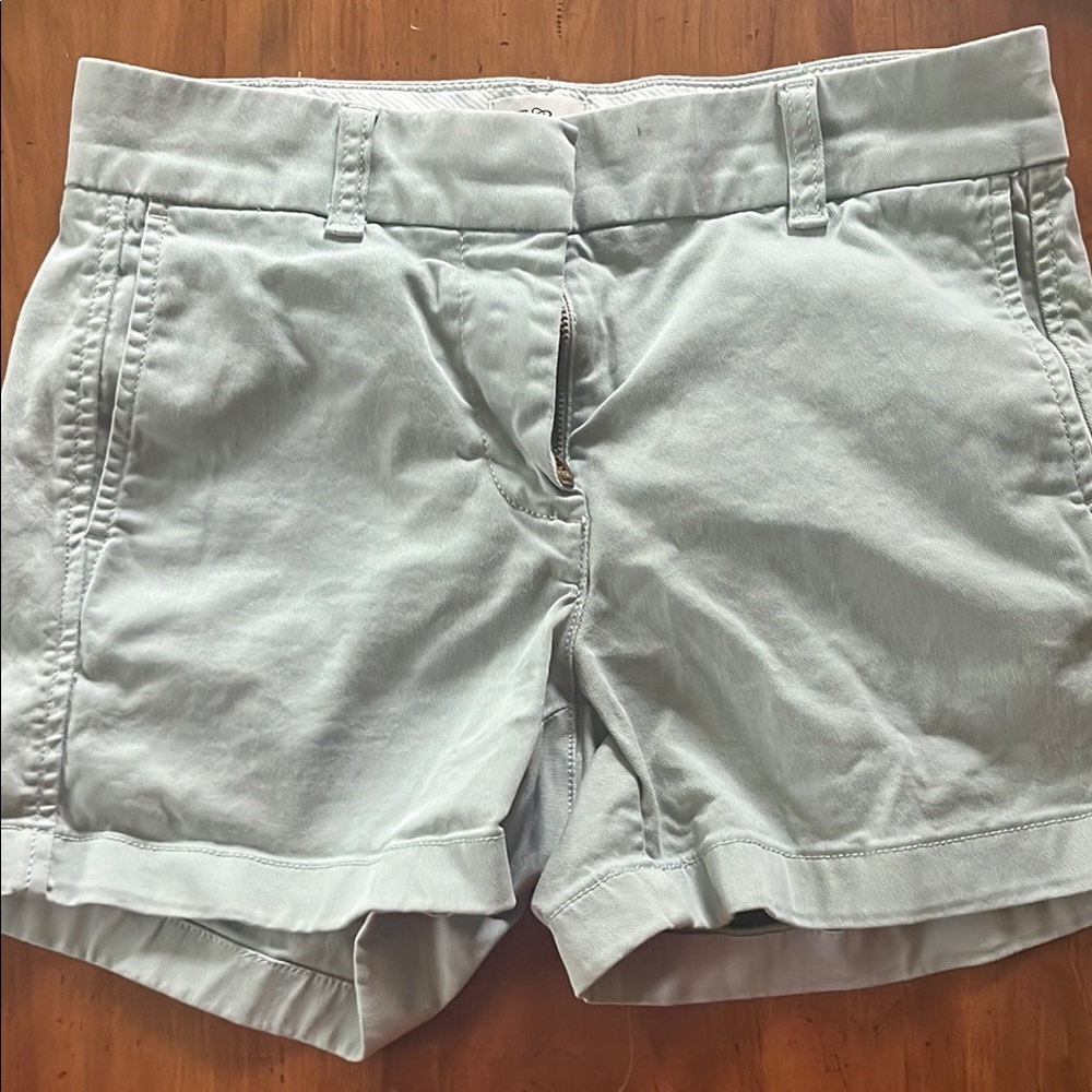 J Crew Olive Shorts - Picture 1 of 4